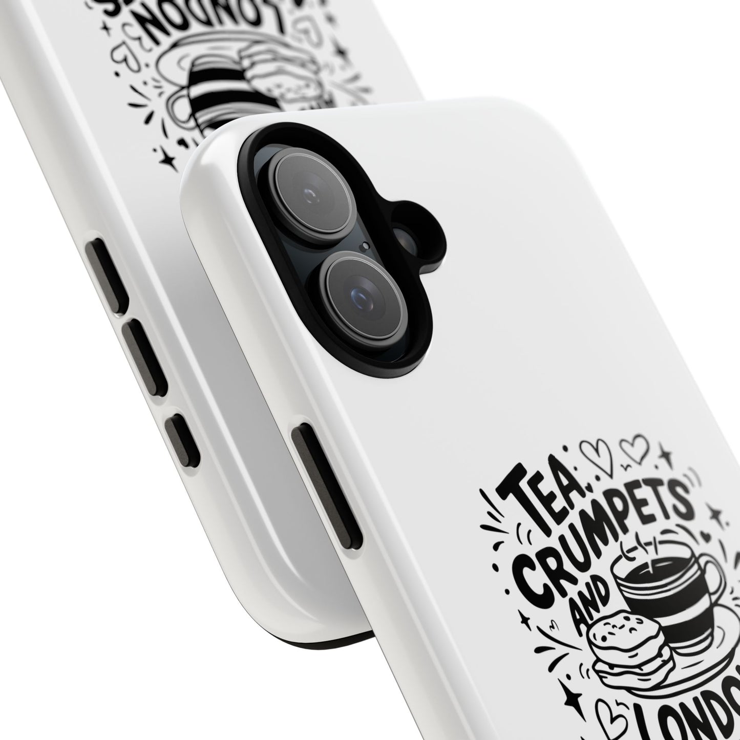 London Adventures Phone Case - Tea & Crumpets Design