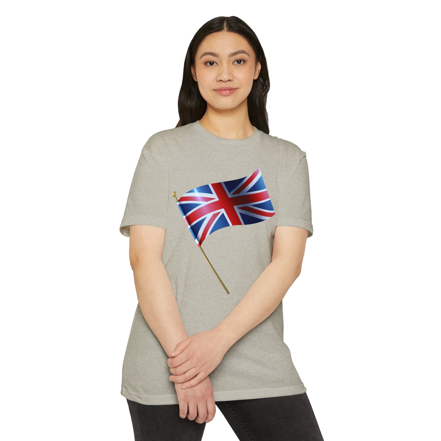 Unisex CVC Jersey T-shirt - The Flag of the United Kingdom