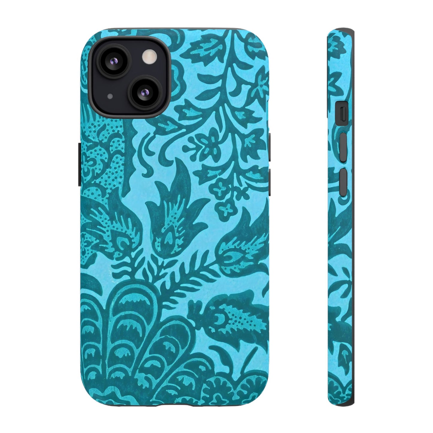 Bohemian Phone Case, Tough Floral Phone Cover, Artistic Phone Protector, Gift for Her, Unique Tech Accessories