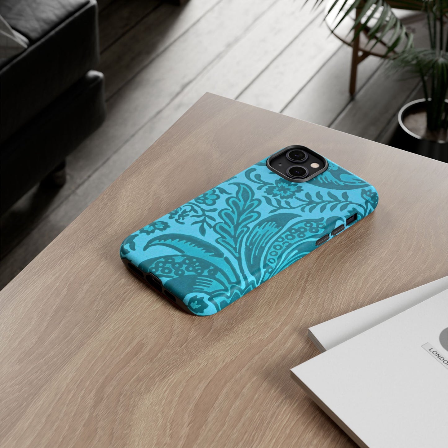 Tough Cases Floral Phone Case, Boho Chic Cover for Smartphones, Unique Gift for Her, Trendy Tech Accessory, Perfect for Personalization