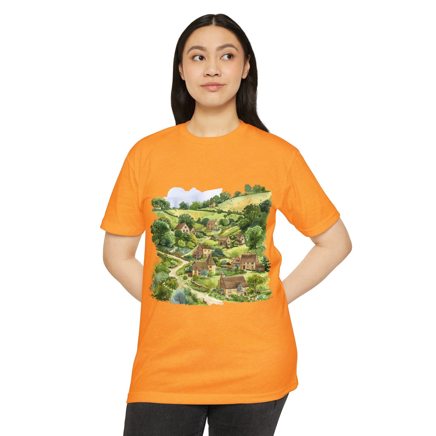 Unisex CVC Jersey T-shirt - British Nature