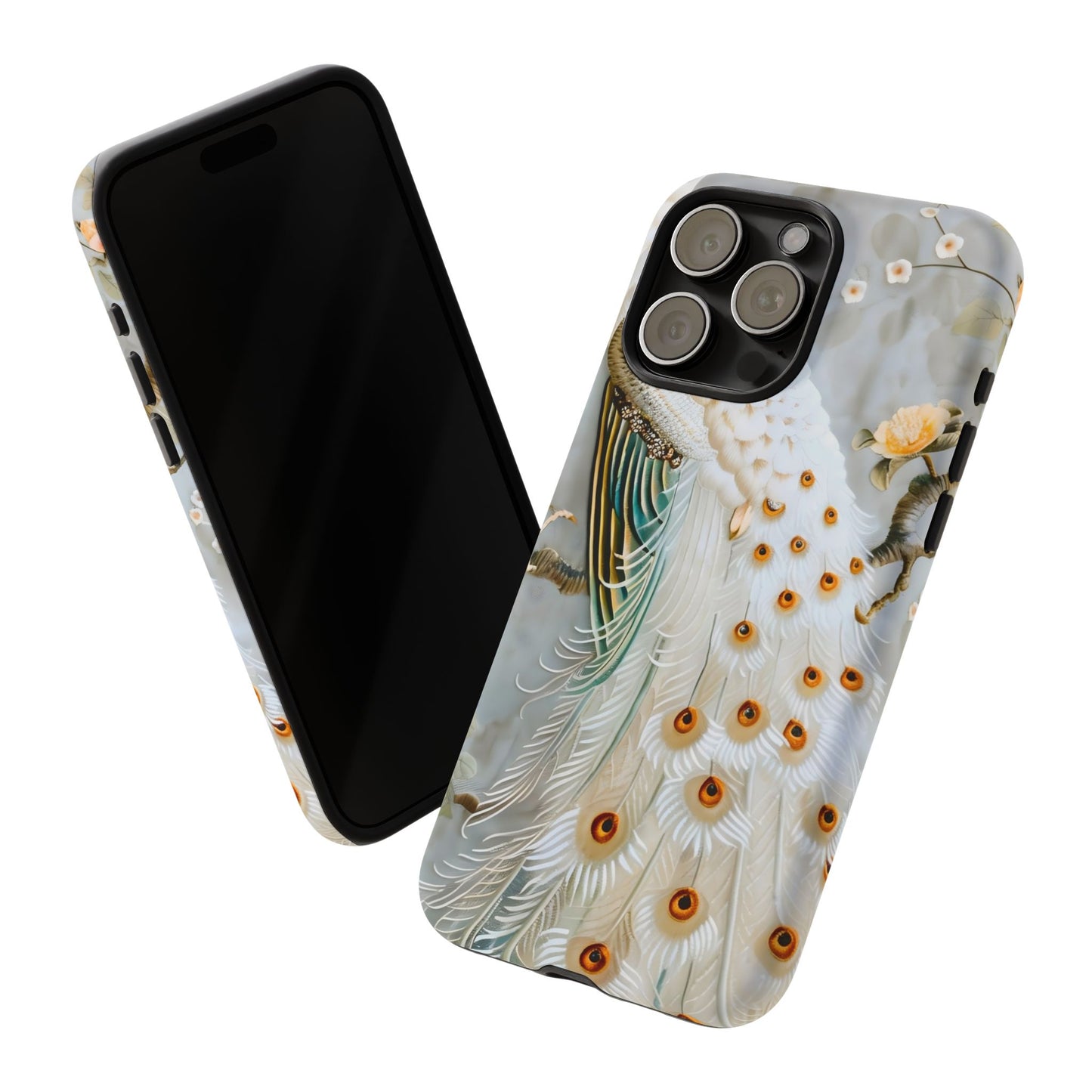 White peacock Tough Cases