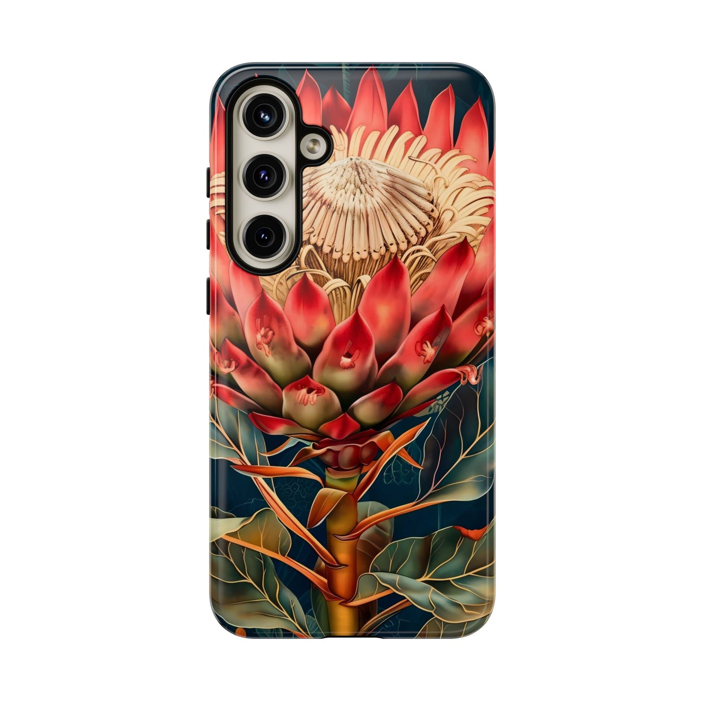 Tough Cases: Vibrant Floral Phone Case, Tough Phone Covers, Floral Art Cases, Nature Design Accessories, Gift for Nature Lovers