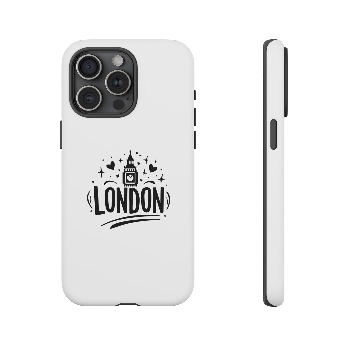 Stylish Phone Case for London Lovers, London Gift, Travel Accessory, Unique Smartphone Case, Cityscape Phone Cover