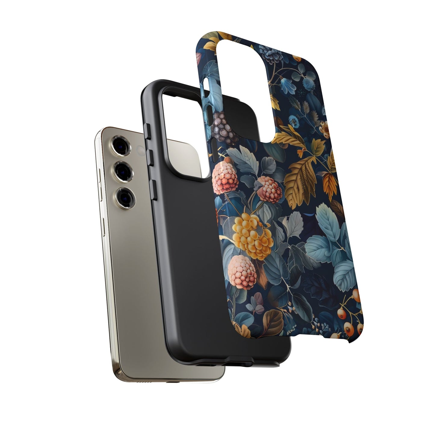 Floral iPhone Case, Tough Phone Cover, Nature-inspired Accessory, Gift for Her, Trendy Protection Case