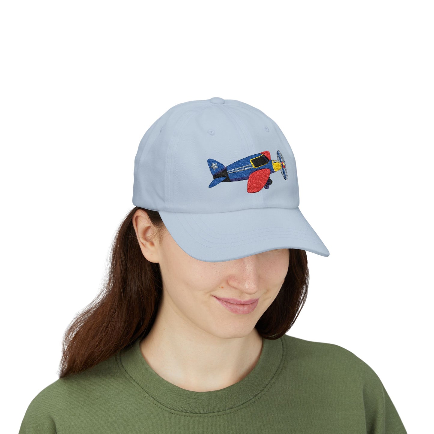 Classic Airplane Dad Cap, Vintage Airplane Hat, Dad Gifts, Casual Everyday Cap, Father's Day, Travel Accessory