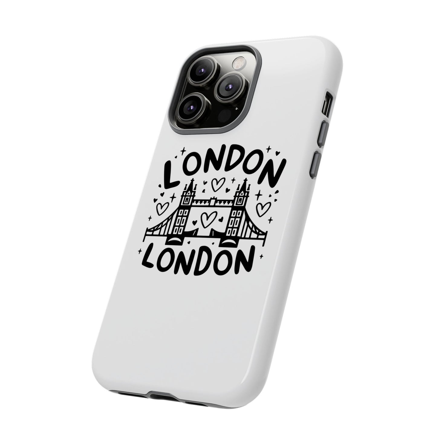 Love London Bridge Phone Case, Tough Cases for London Lovers, Cute Protection, Travel Gift, Phone Accessory, Design with Love