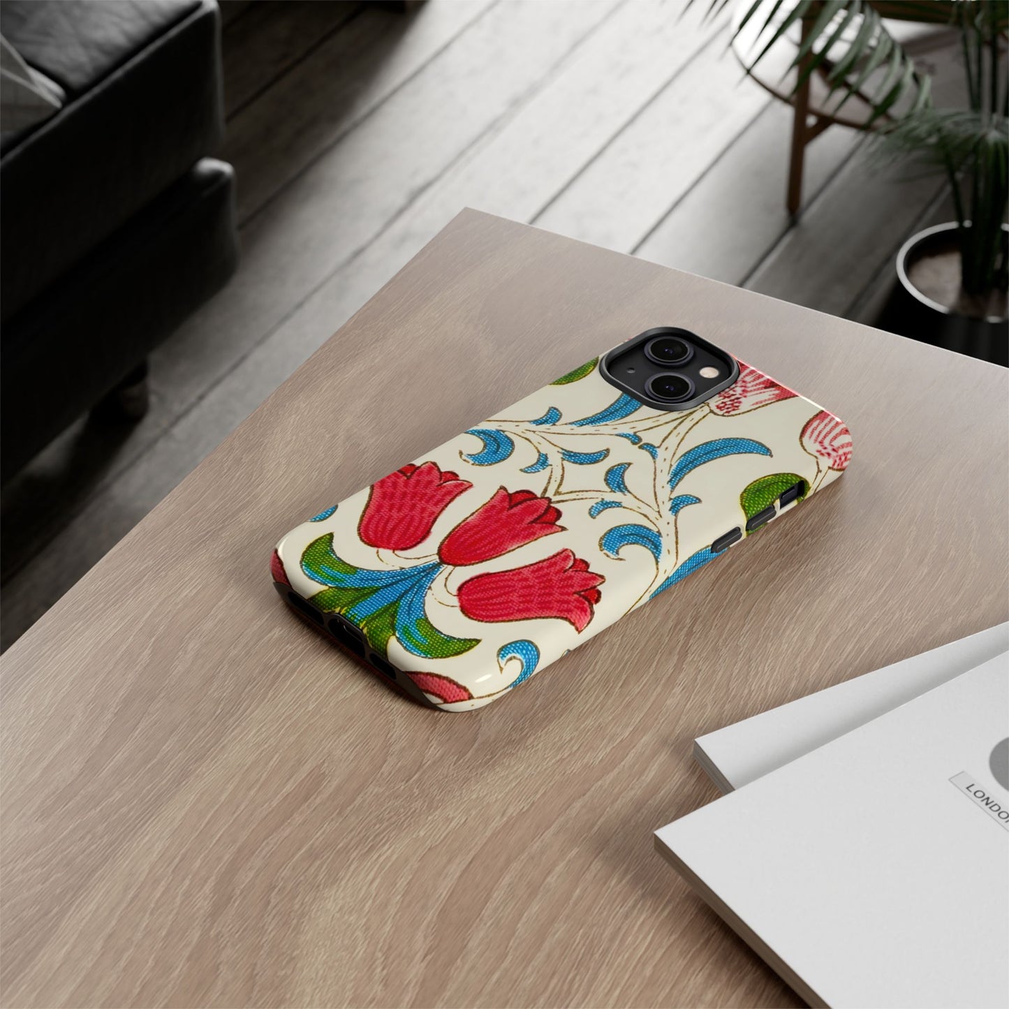 Floral Phone Case - Tough Cases | Stylish Protection, Gift for Her, Boho Phone Cover, Spring Accessory, Cute Tech