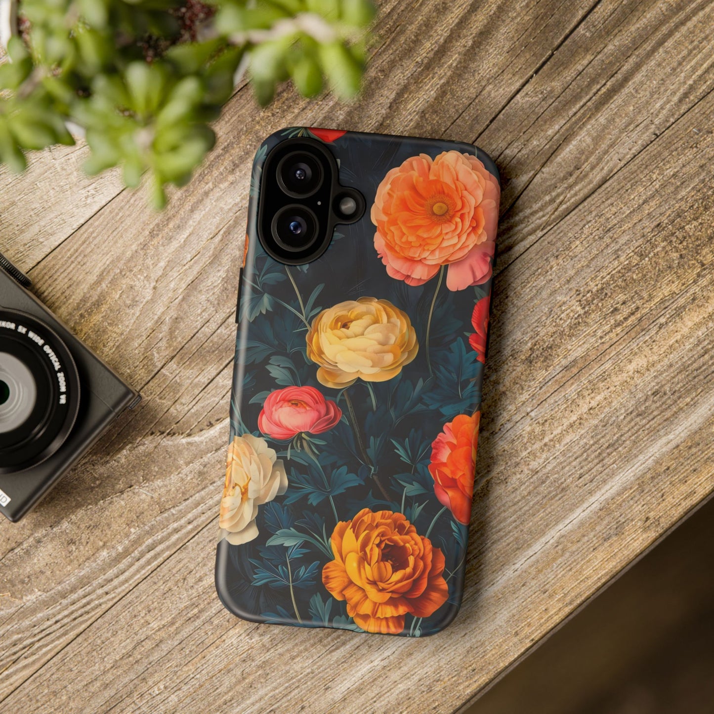 Floral Phone Case, Tough Cases for Phone Protection, Gift for Flower Lovers, Floral Designs, Spring Decor
