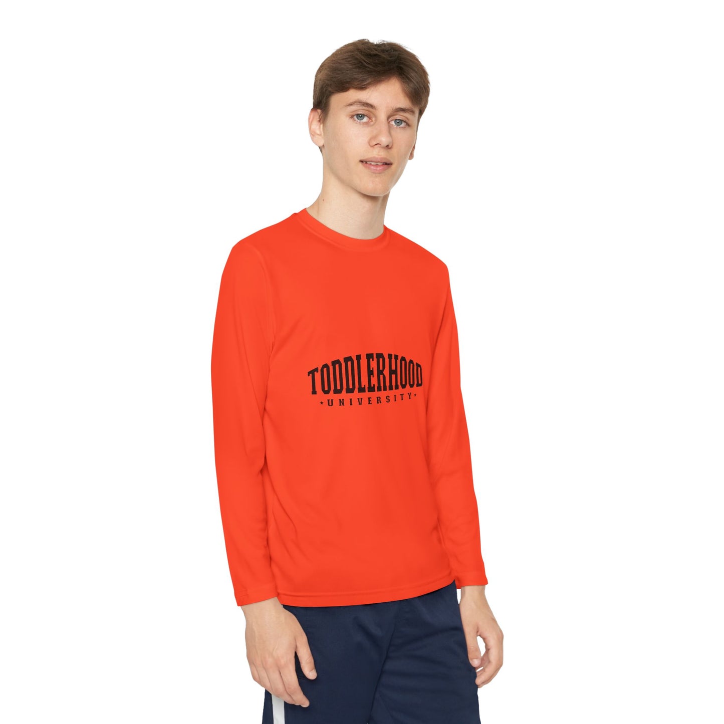 Toddlerhood University Youth Long Sleeve Tee - Fun & Playful Kids Apparel