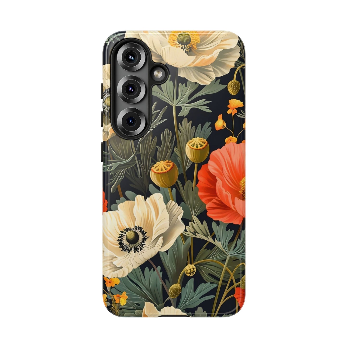 Floral Phone Case - Tough Cases with Vibrant Garden Design, Phone Accessory, Gift for Her, Spring Style, Nature Lover
