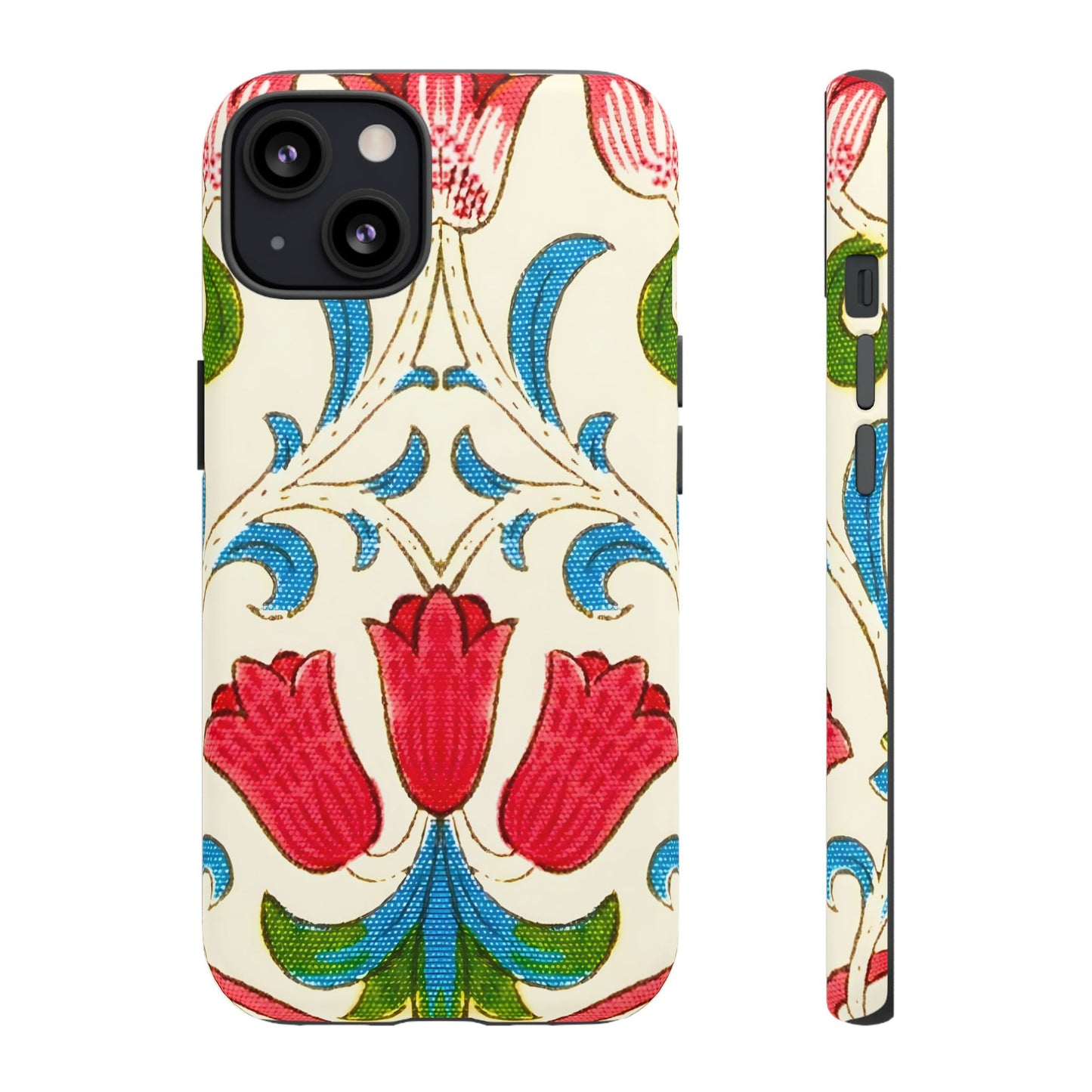 Floral Phone Case - Tough Cases | Stylish Protection, Gift for Her, Boho Phone Cover, Spring Accessory, Cute Tech