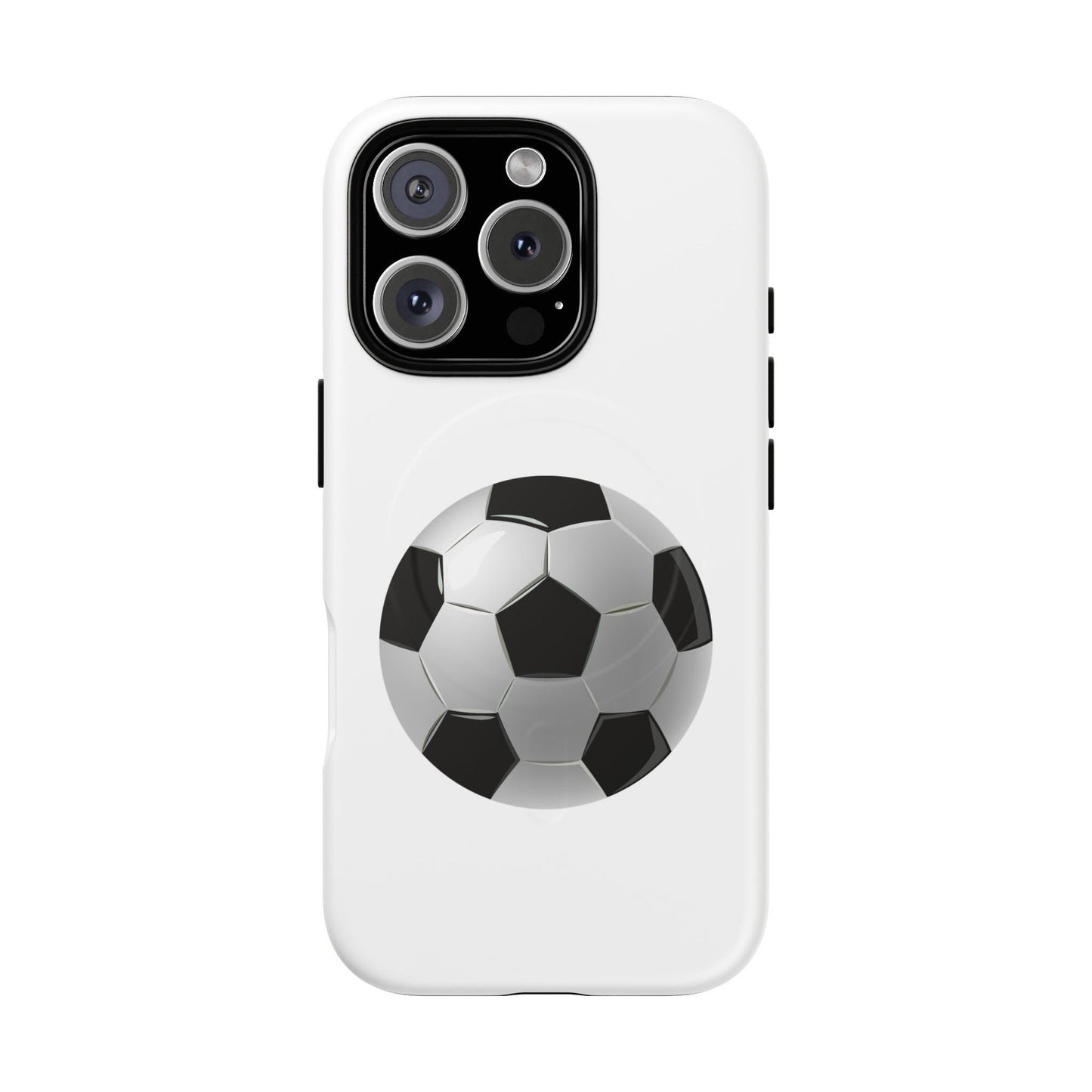 Durable Soccer Phone Case for Sports Lovers, Magnetic Phone Cover, Gift for Athletes, Soccer Fan Accessory, Sports Team Merchandise