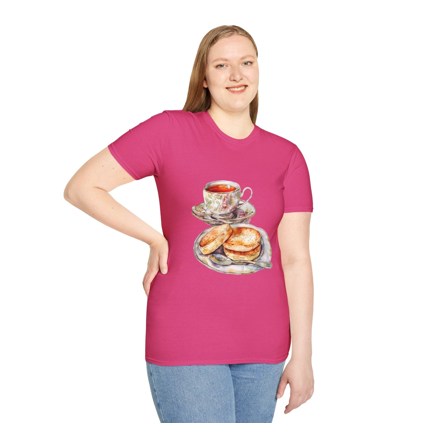 Unisex Softstyle T-Shirt - Morning Majesty - The Royal British Breakfast