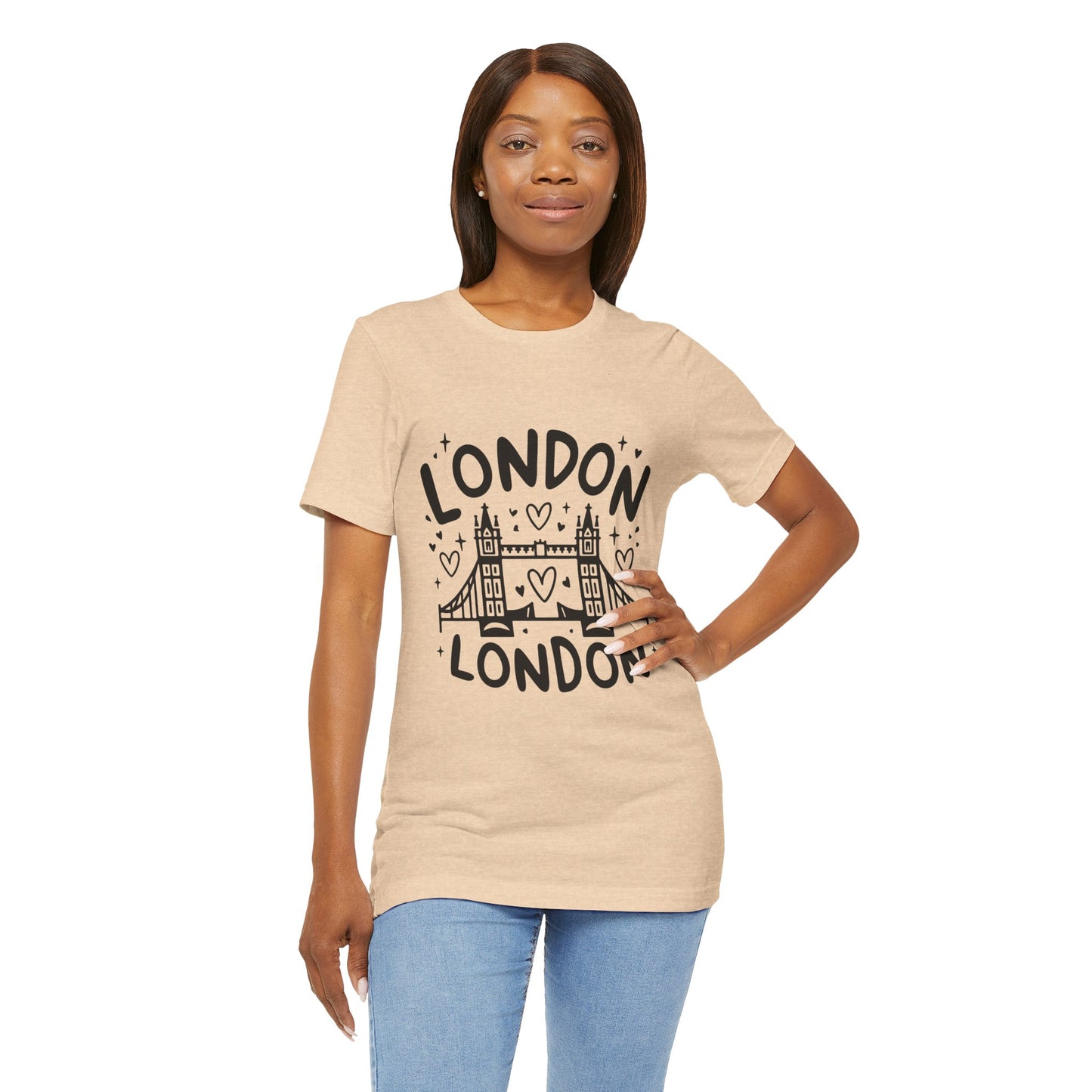 Unisex Jersey Short Sleeve Tee - Love London