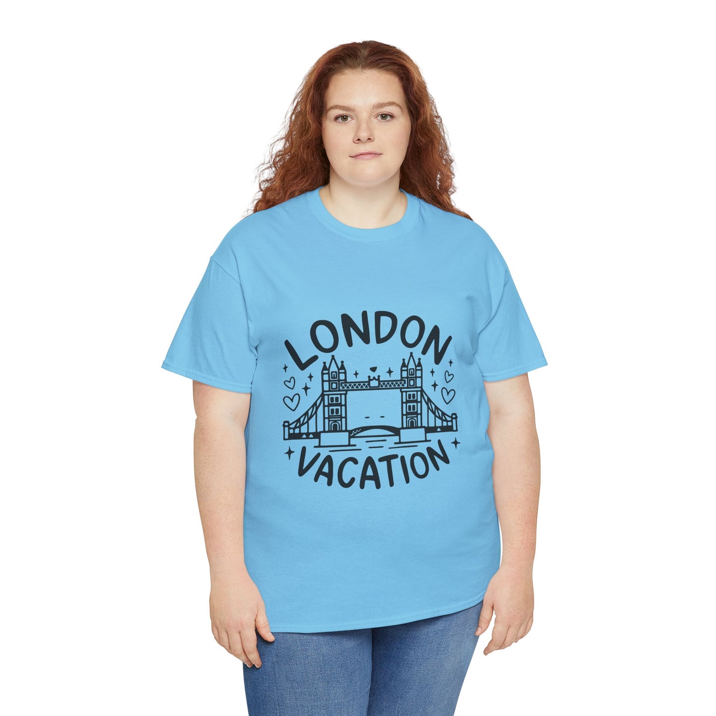 Unisex Heavy Cotton Tee - London's Cozy Vacations