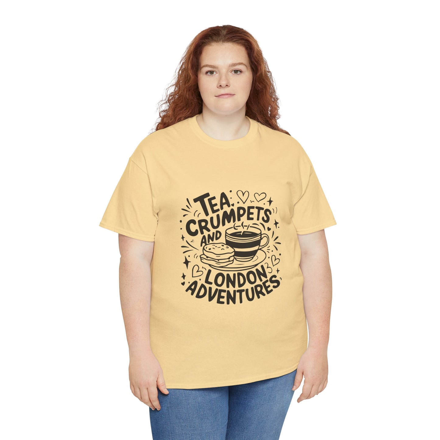 Unisex Heavy Cotton Tee - London Advenures