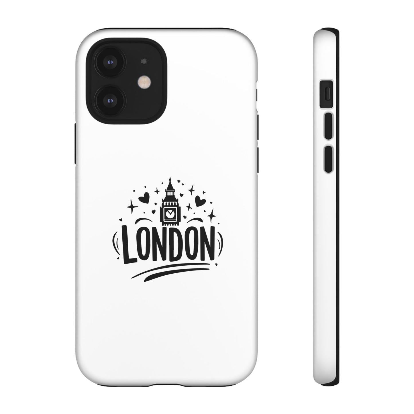 Stylish Phone Case for London Lovers, London Gift, Travel Accessory, Unique Smartphone Case, Cityscape Phone Cover