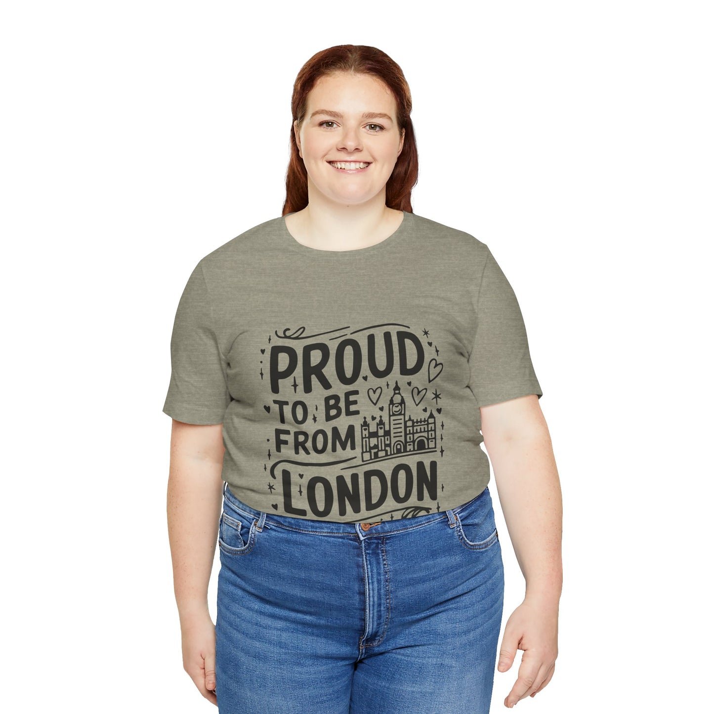 Unisex Jersey Short Sleeve Tee - Proud to be from London