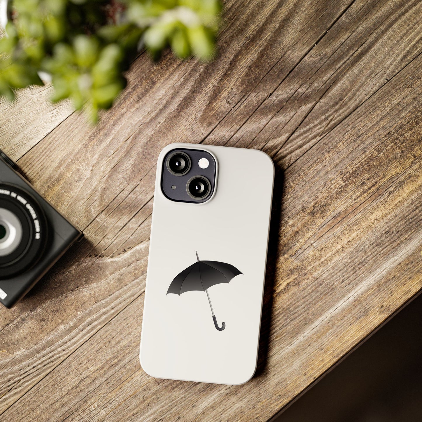 Stylish Umbrella Phone Cases | Minimalist Design, Slim Cases, Protection, Gift, Modern Decor