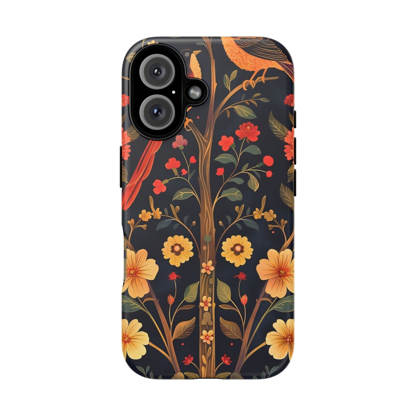 Floral Phone Case, Tough Cases, Flower Pattern, Phone Accessory, Gift for Her, Stylish Tech Cover, Nature Lover's Gift