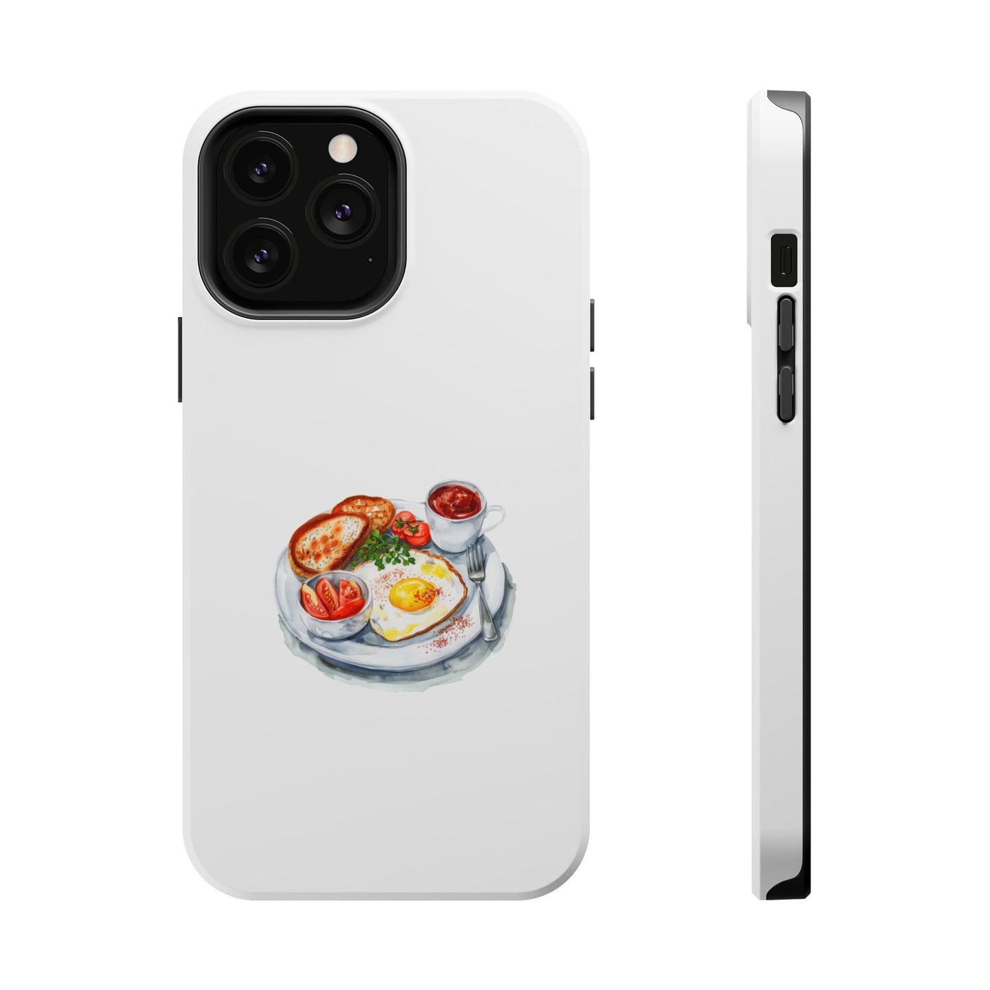 Breakfast Delight Magnetic Phone Case - Fun, Custom Phone Protection for Food Lovers, Gifts for Her, Unique Kitchen Decor, Cute Cell Cover