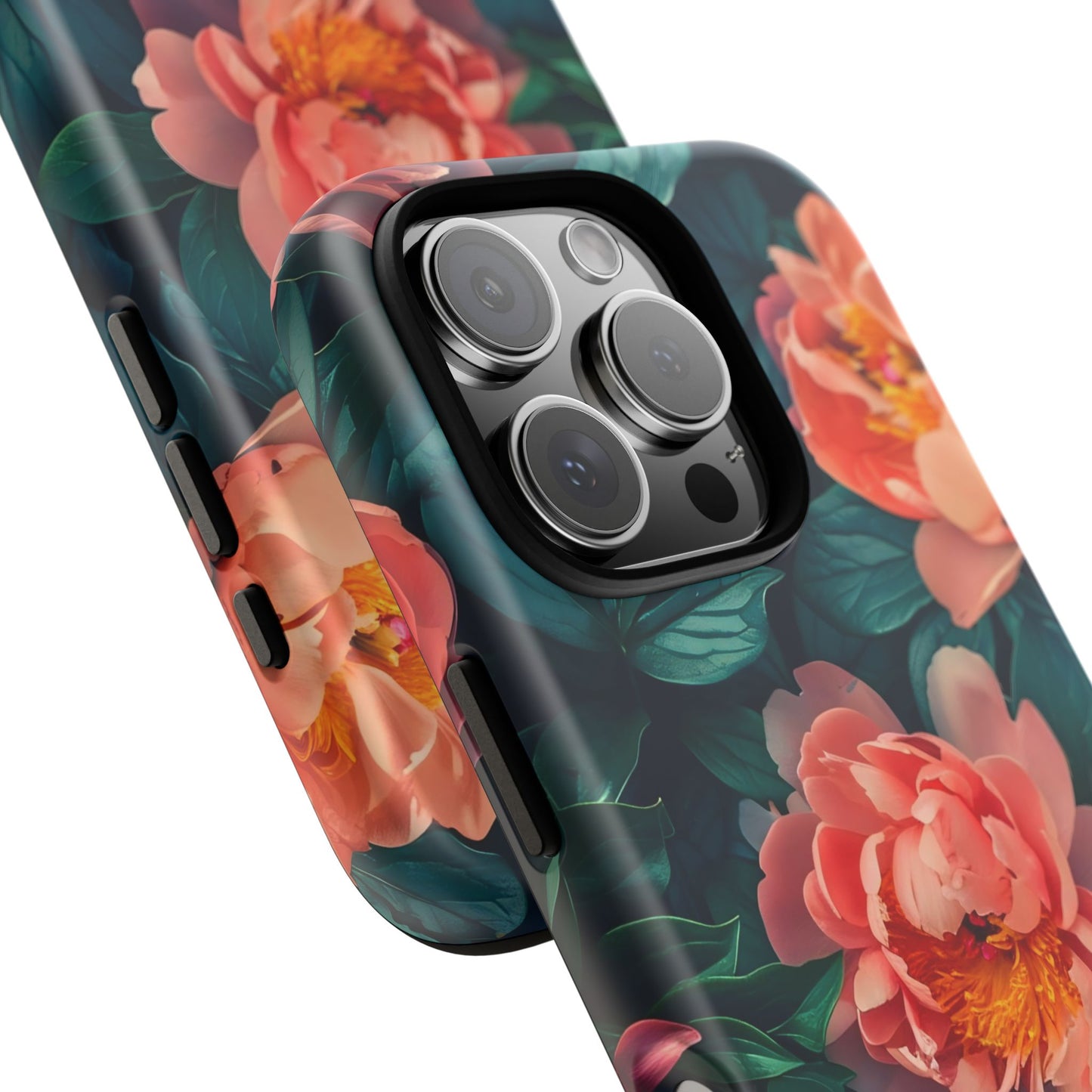 Floral Phone Case - Tough Cases, Flower Design, Botanical Art, Phone Accessory, Gift for Her, Nature Lovers