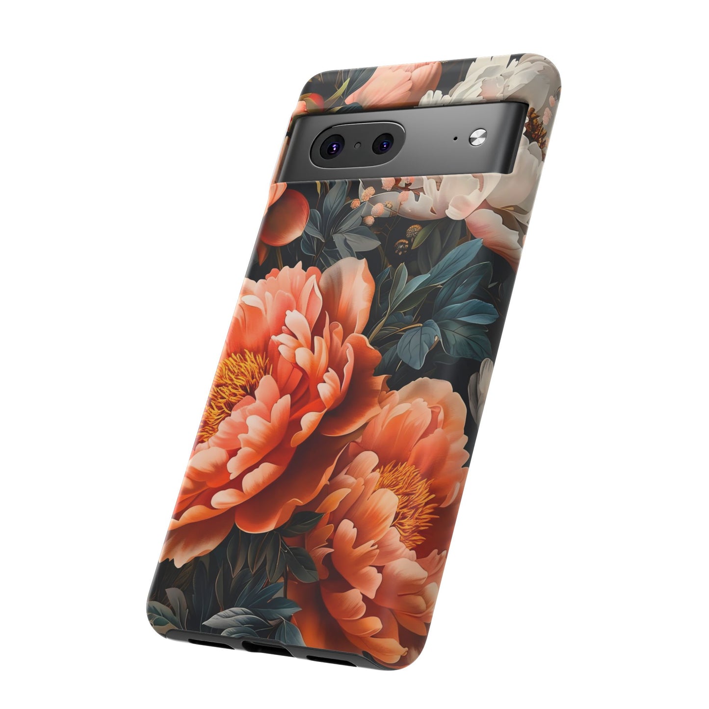 Floral Phone Case - Tough Cases, Durable Cover, Flower Design, Unique Gift, Phone Accessories