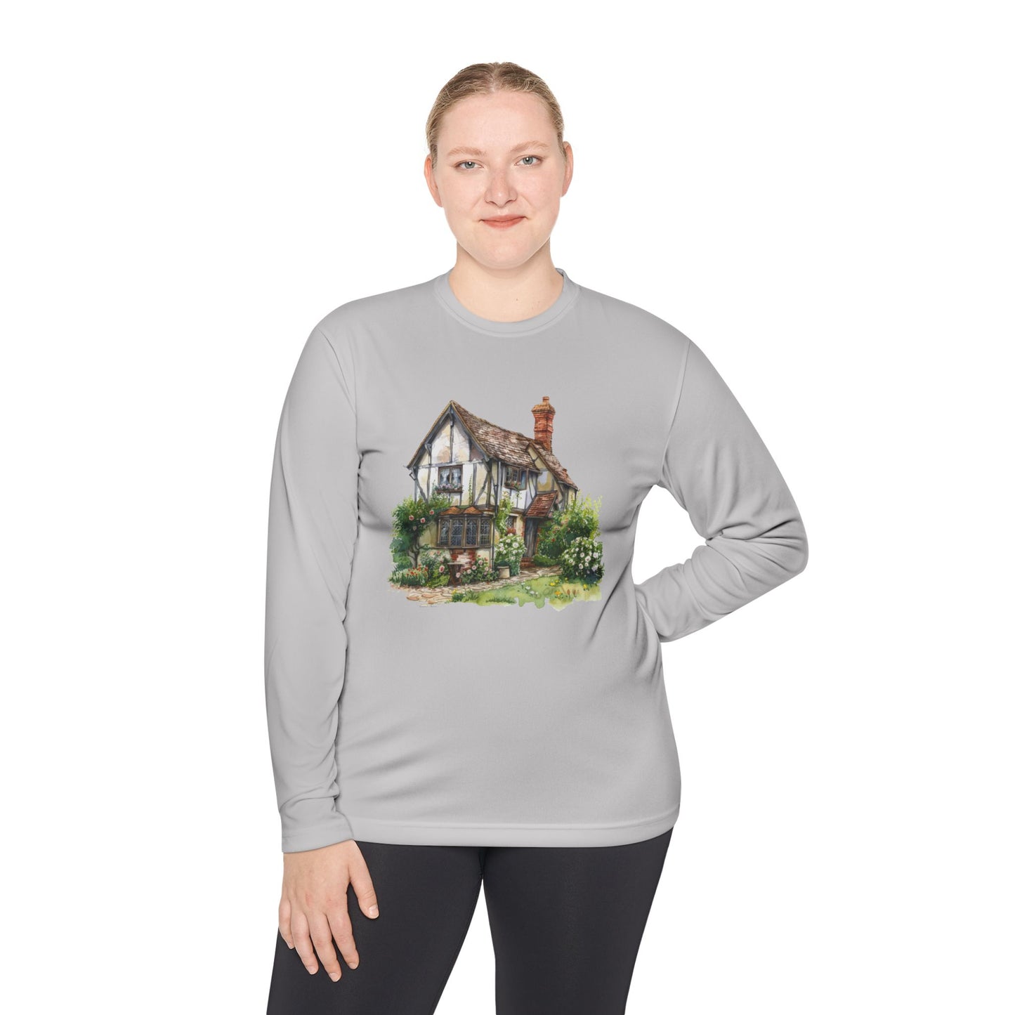 Unisex Lightweight Long Sleeve Tee - Life in a British Village House