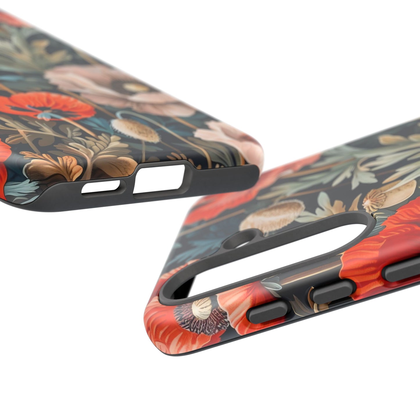 Floral Phone Case - Tough Cases, Flower Design, Chic Tech Accessories, Stylish Gifts, Unique Phone Protectors