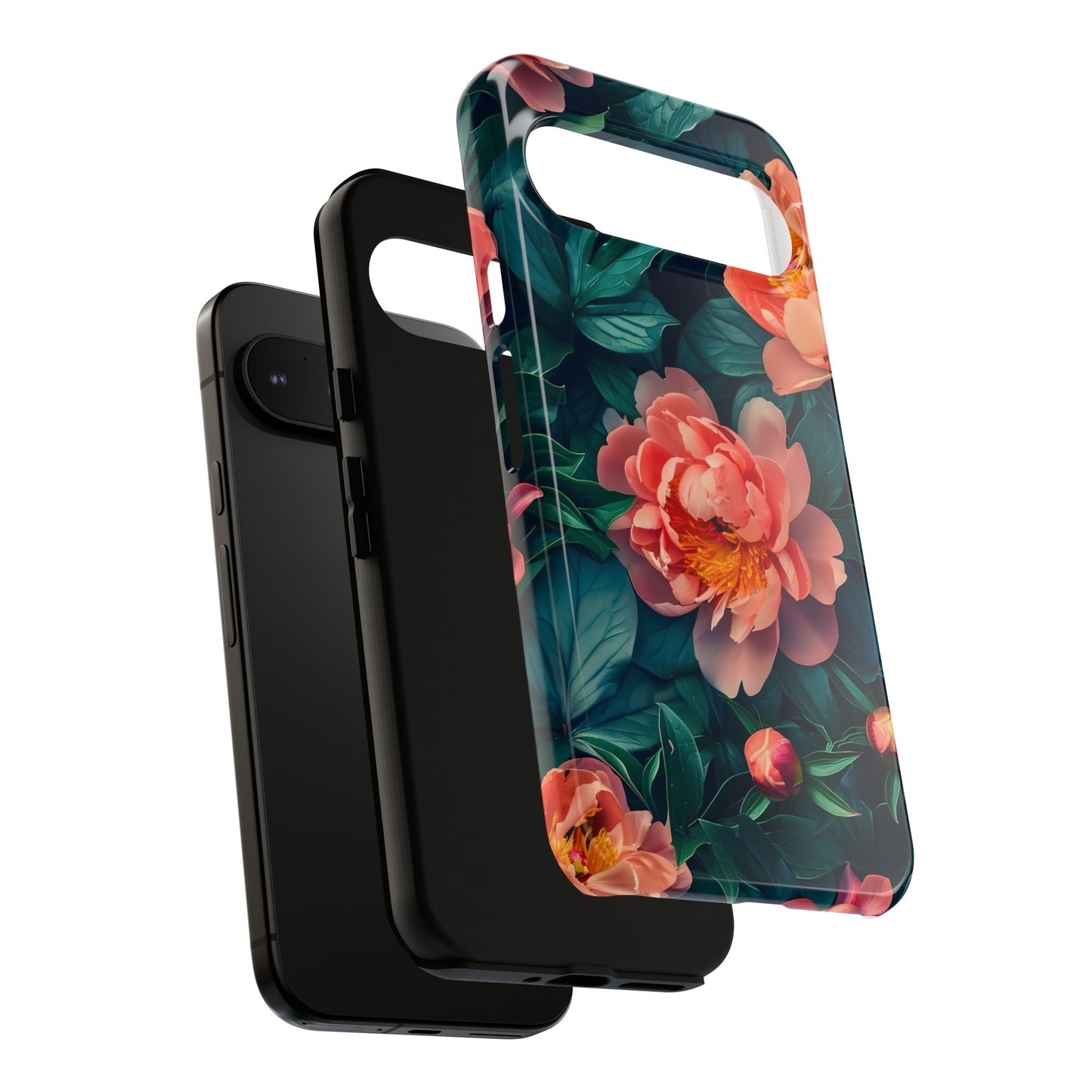 Floral Phone Case - Tough Cases, Flower Design, Botanical Art, Phone Accessory, Gift for Her, Nature Lovers