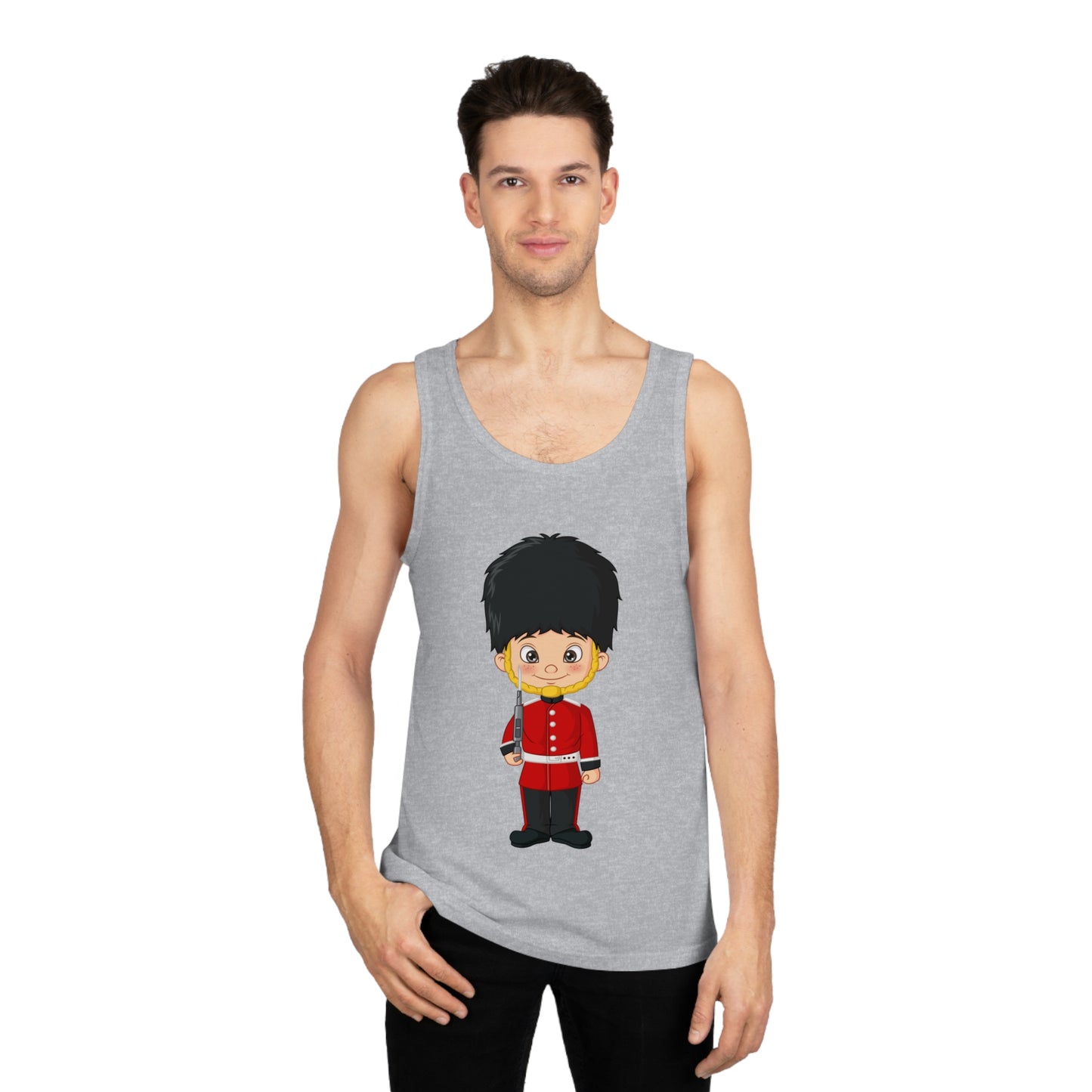 Unisex Softstyle™ Tank Top - The Royal Guard of Britain - Tradition Lives On