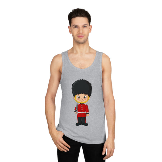 Unisex Softstyle™ Tank Top - The Royal Guard of Britain - Tradition Lives On
