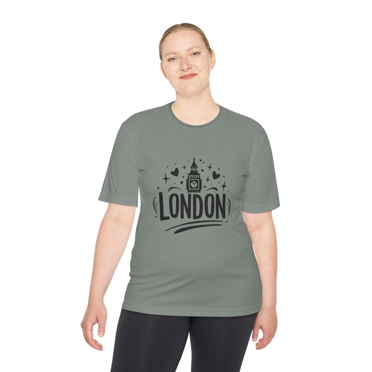 Unisex Moisture Wicking Tee - Adorable London