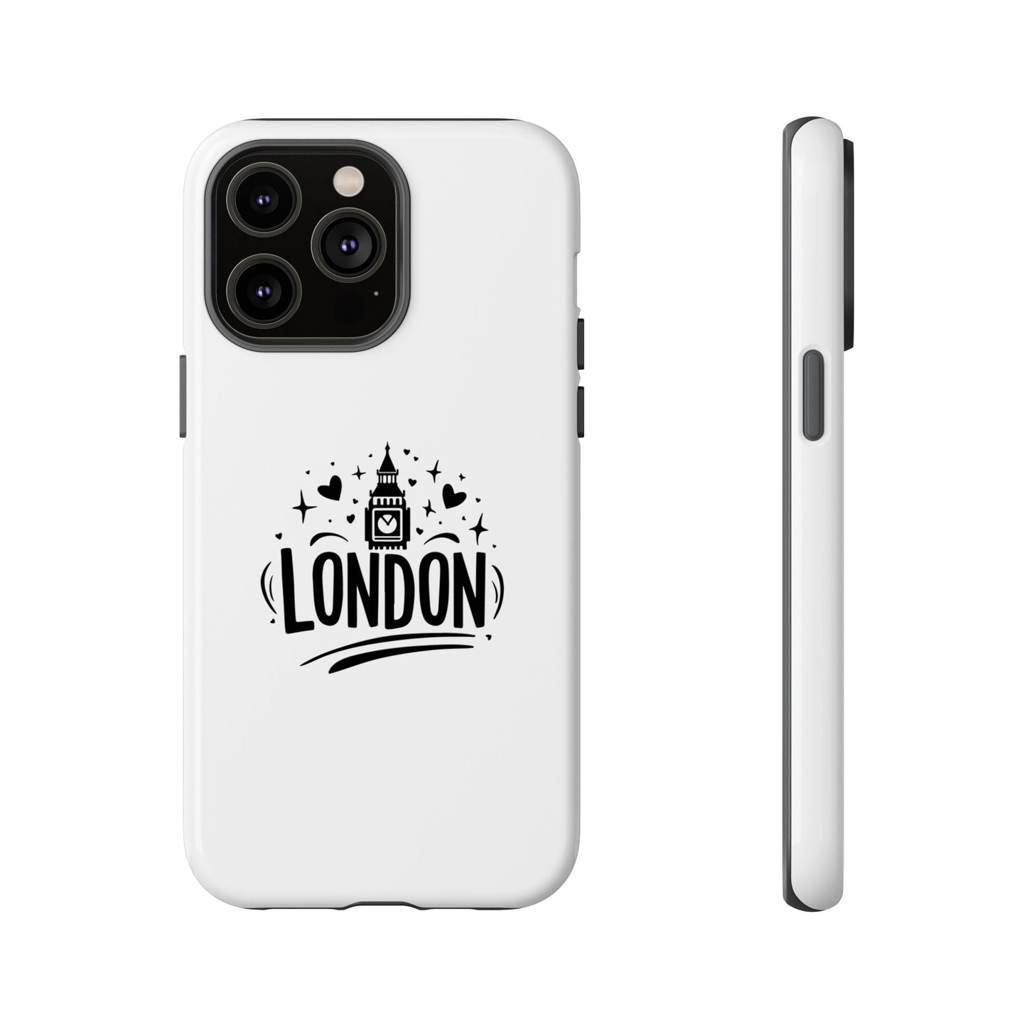 Stylish Phone Case for London Lovers, London Gift, Travel Accessory, Unique Smartphone Case, Cityscape Phone Cover