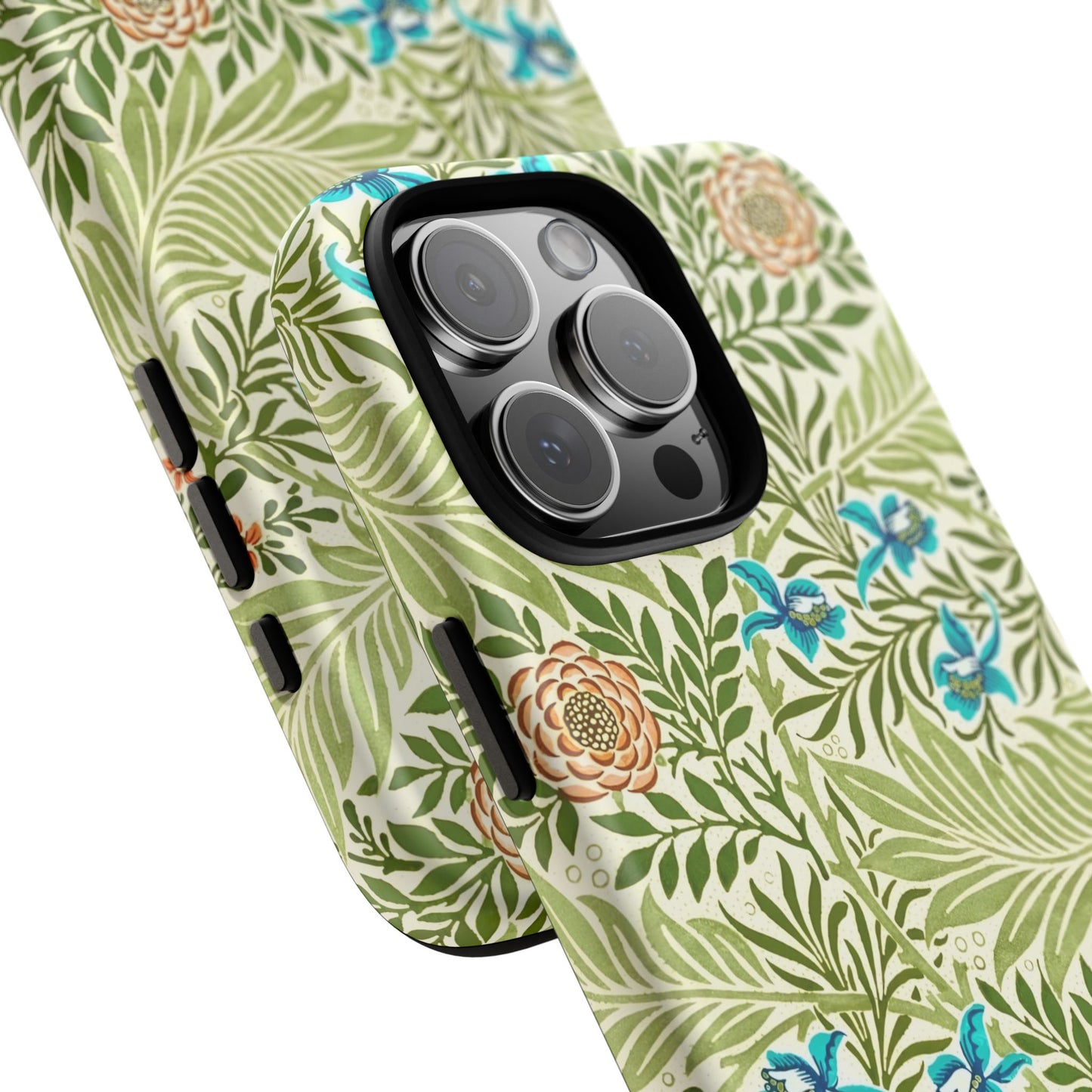 Tough Cases Phone Case, Botanical Print Phone Cover, Floral Smartphone Accessory, Nature-Inspired Tech Gear, Gift for Plant Lovers