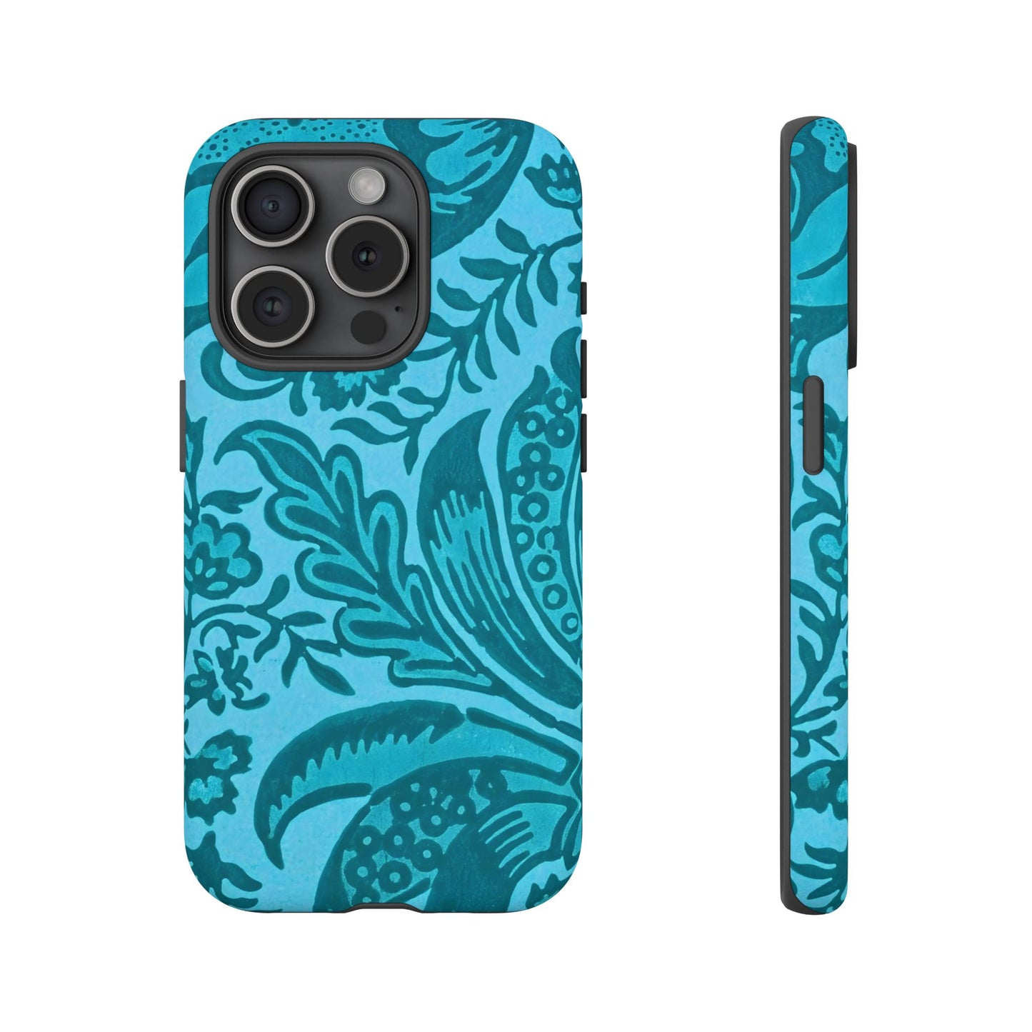 Tough Cases Floral Phone Case, Boho Chic Cover for Smartphones, Unique Gift for Her, Trendy Tech Accessory, Perfect for Personalization