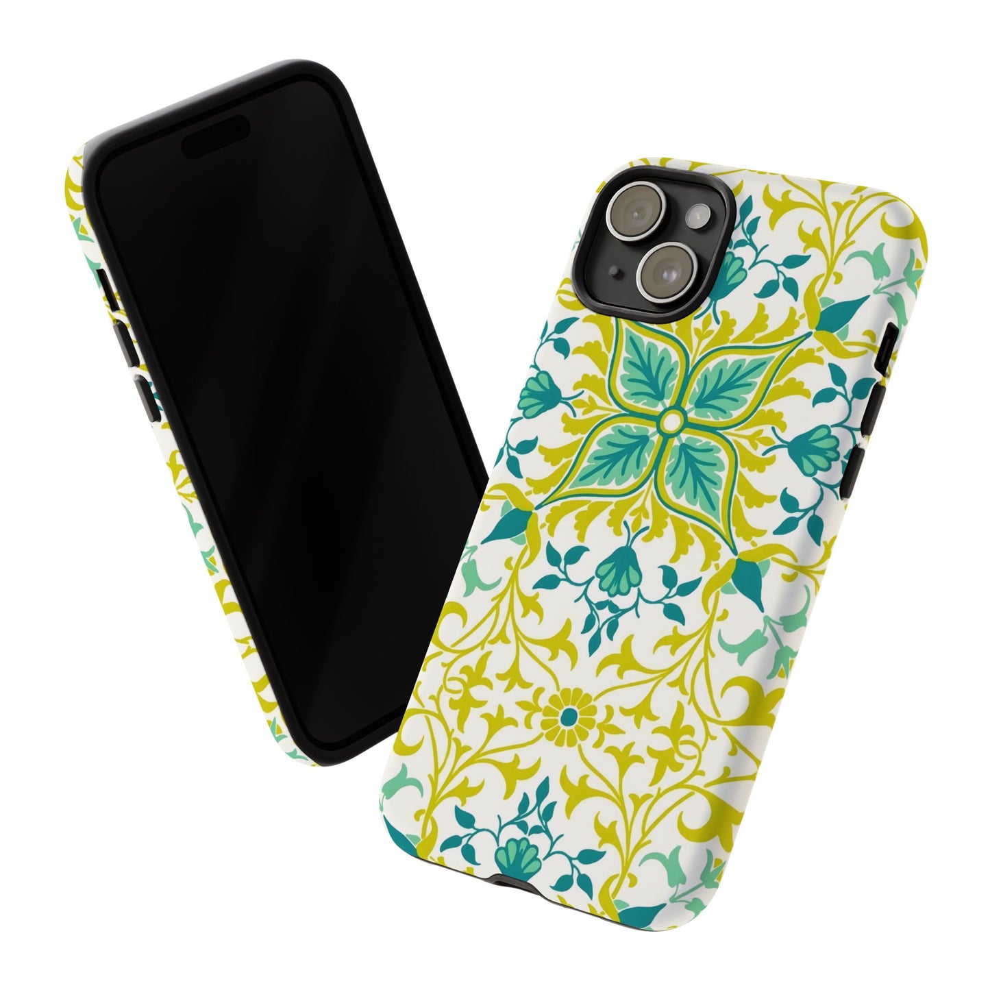Vibrant Floral Phone Case - Protective Cover for iPhone, Stylish Gadget Accessory, Perfect Gift for Her, Home Decor, Trendy Tech