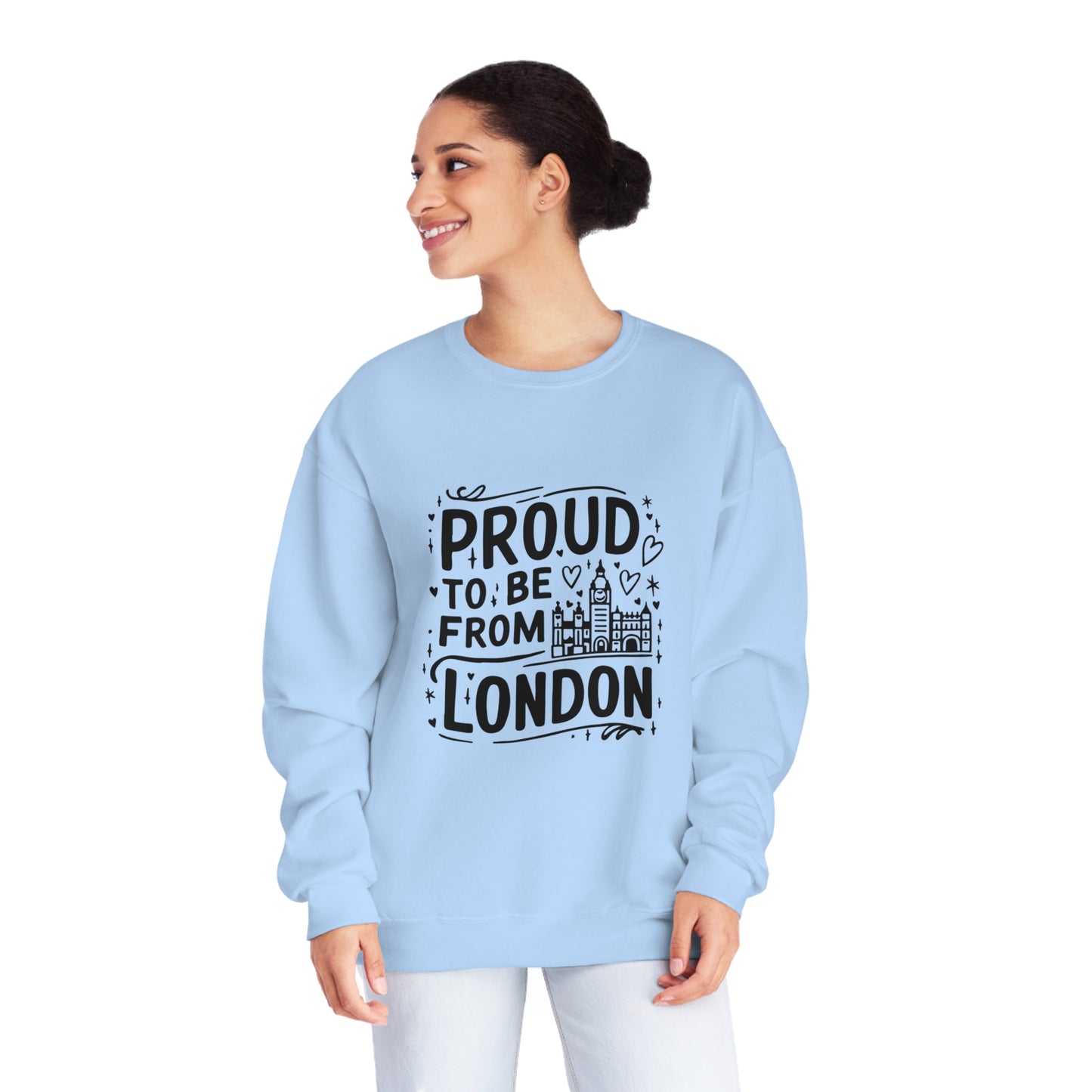 Unisex NuBlend® Crewneck Sweatshirt - Proud to be from London
