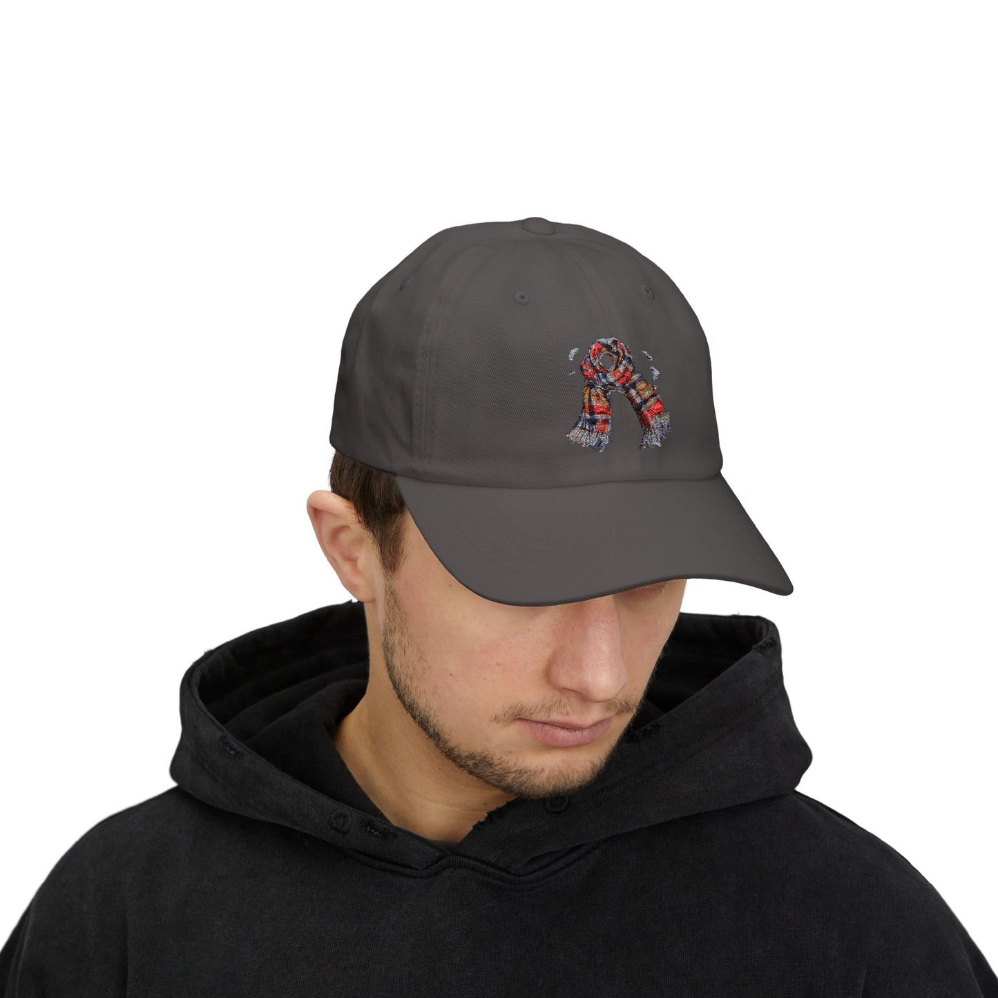 Classic Knitted Scarf Dad Cap | Casual Summer Hat, Unisex Baseball Cap, Gift for Dad, Outdoor Accessory, Dad Apparel
