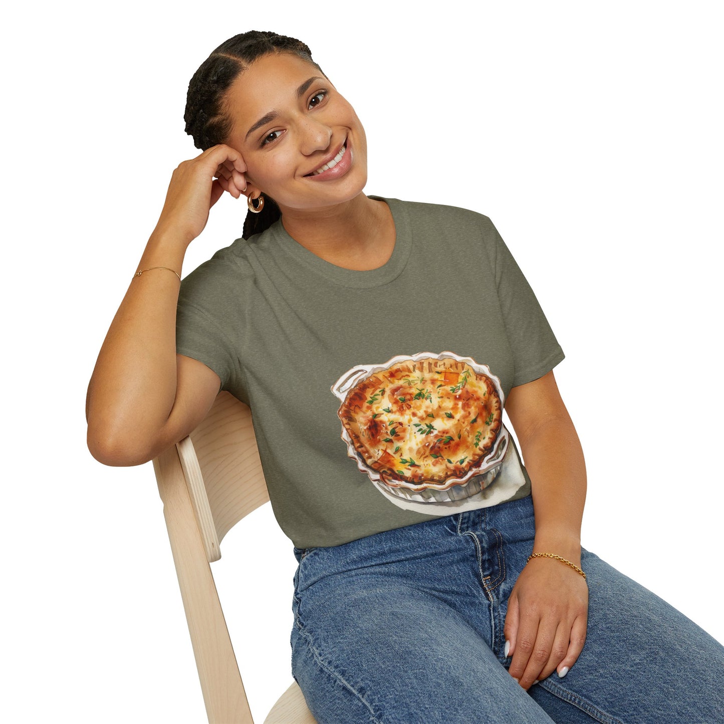 Unisex Softstyle T-Shirt - British Royalty on a Plate