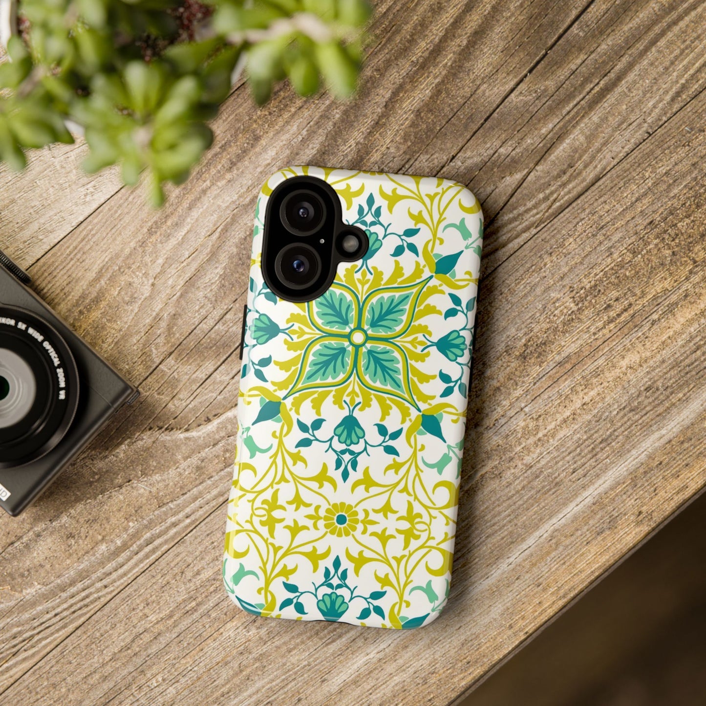 Vibrant Floral Phone Case - Protective Cover for iPhone, Stylish Gadget Accessory, Perfect Gift for Her, Home Decor, Trendy Tech