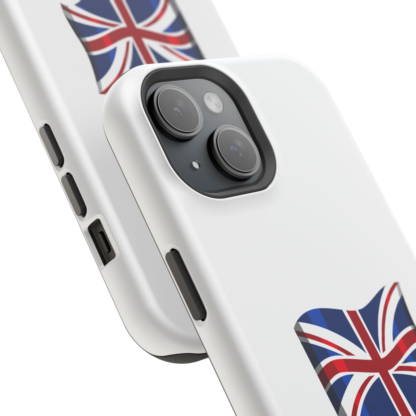 UK Flag Magnetic Phone Case, Durable Tough Cover, Gift for Patriots, Ideal for Travelers, Accessories for Holidays