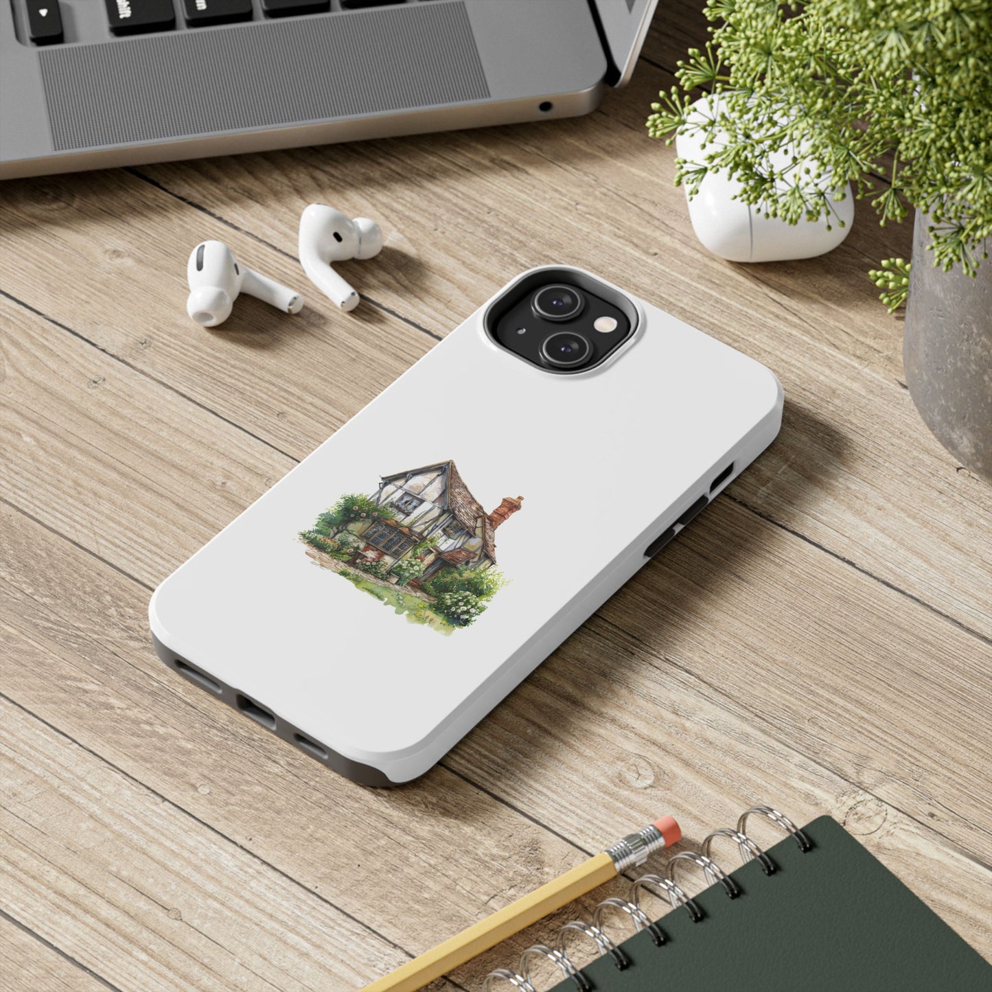 Charming Cottage Tough Phone Case - Rustic Home Design