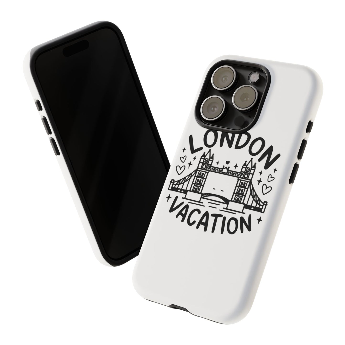 London Vacation Phone Case, Travel Accessories, Unique Gift, London Lover, Custom Phone Cover, Vacation Souvenir