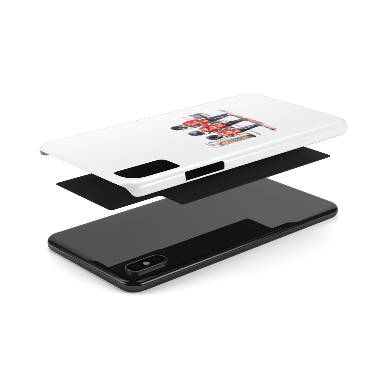 Slim Phone Case with Iconic British Guard Design - Perfect for Travel, Unique Gift, Cell Phone Accessory, Trendy Cover, London Souvenir