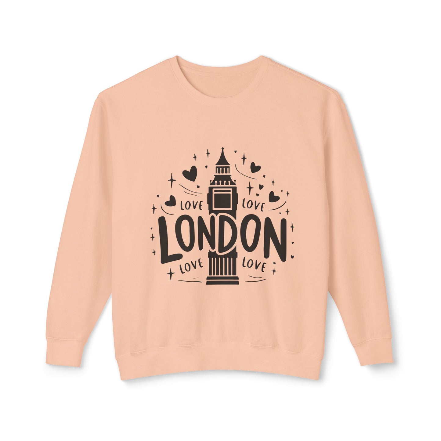 Unisex Lightweight Crewneck Sweatshirt - Love London