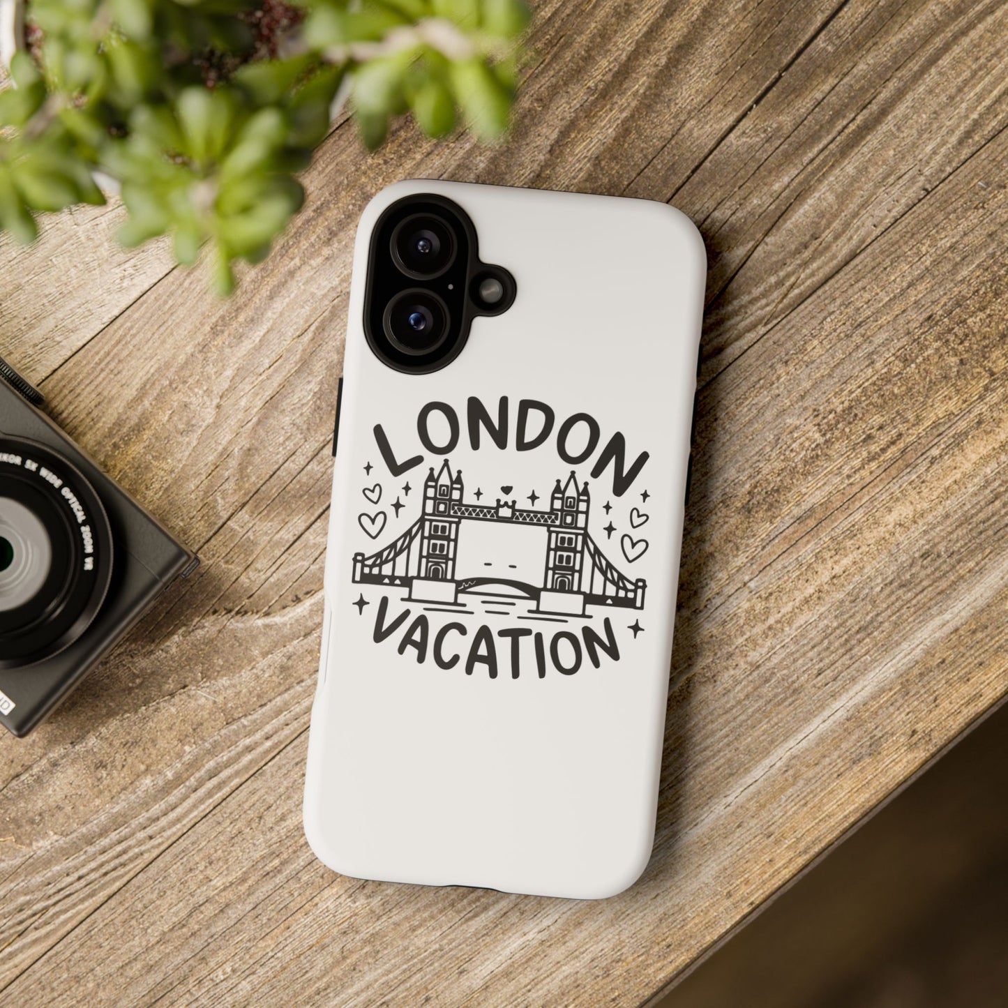 London Vacation Phone Case, Travel Accessories, Unique Gift, London Lover, Custom Phone Cover, Vacation Souvenir