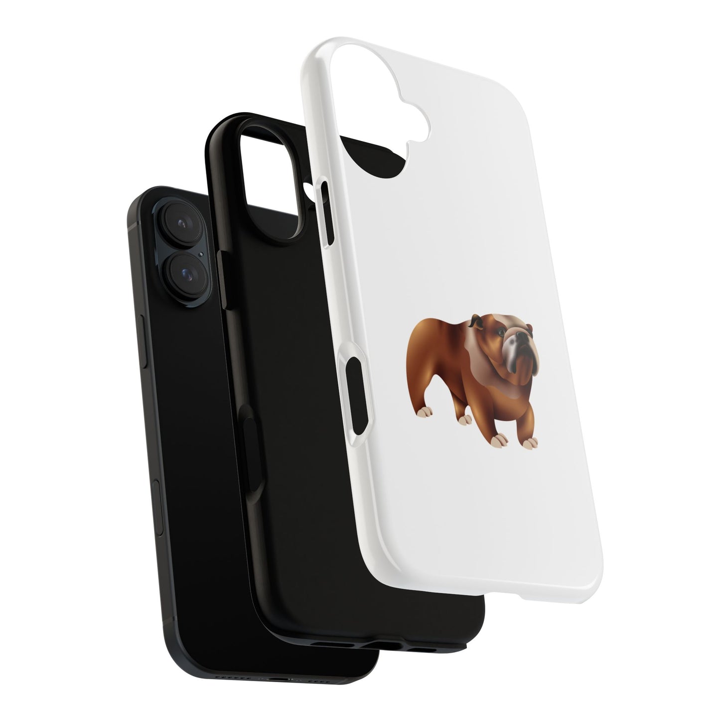 Bulldog Phone Case, Tough Cases for Dog Lovers, Custom Pet Accessories, Cute Bulldog Gifts, Animal Phone Covers