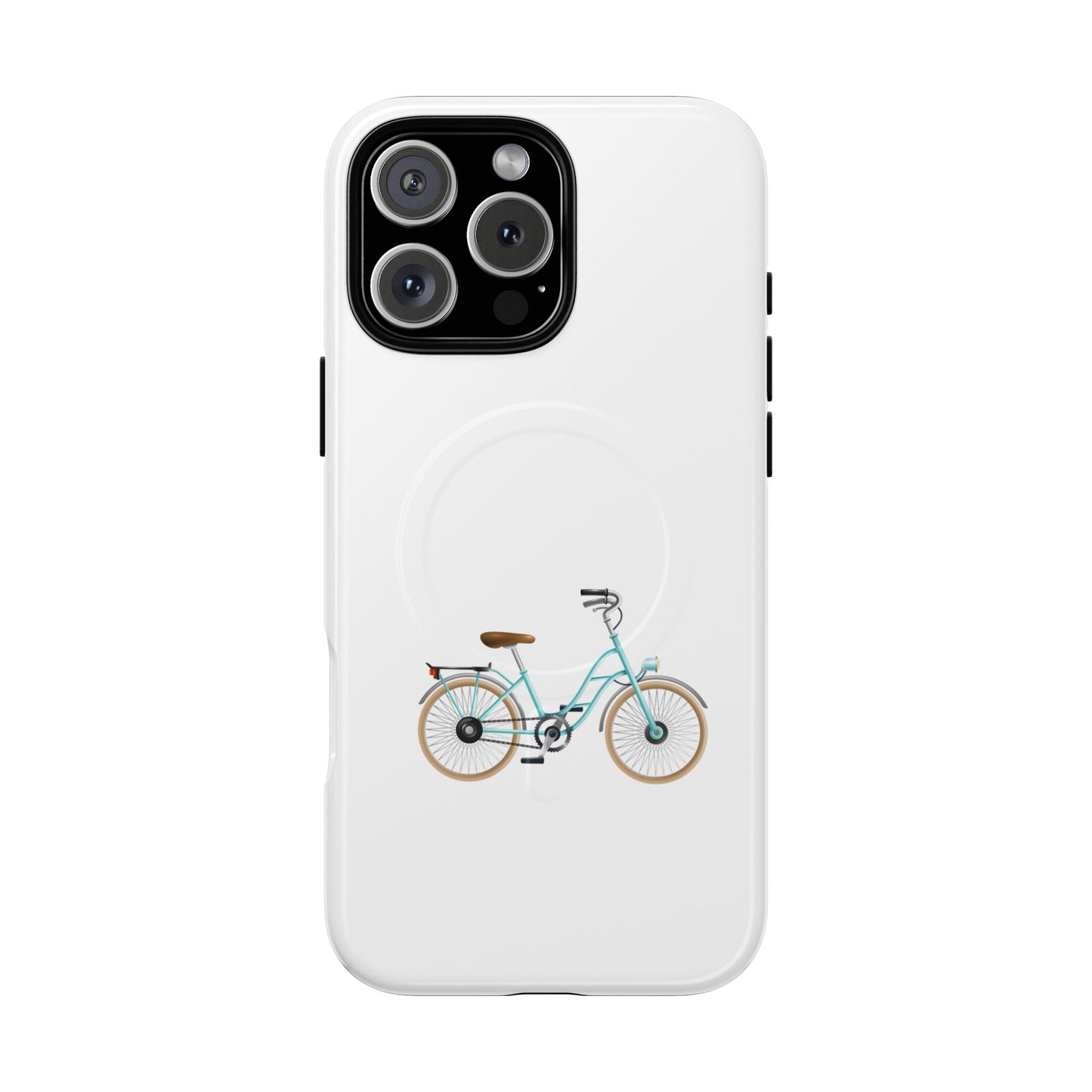Tough Magnetic Phone Cases, Stylish Bicycle Design, Durable Protection, Perfect Gift for Cyclists, Trendy Tech Accessory
